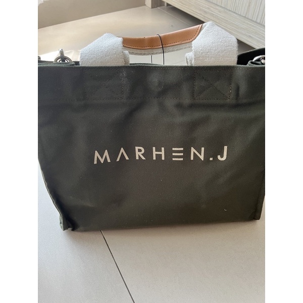 Preloved Marhen J Rico Bag Moss Green Ori