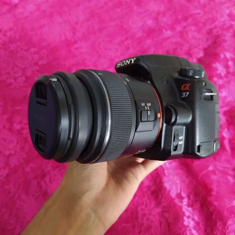 SONY A37 Lensa 18-55mm Kamera DSLR- Arkcam