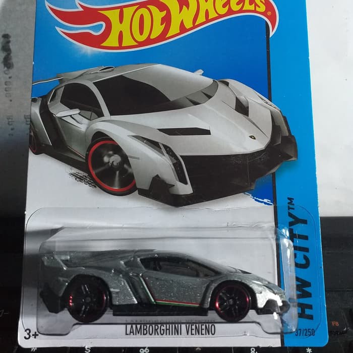hot wheels lamborghini veneno silver