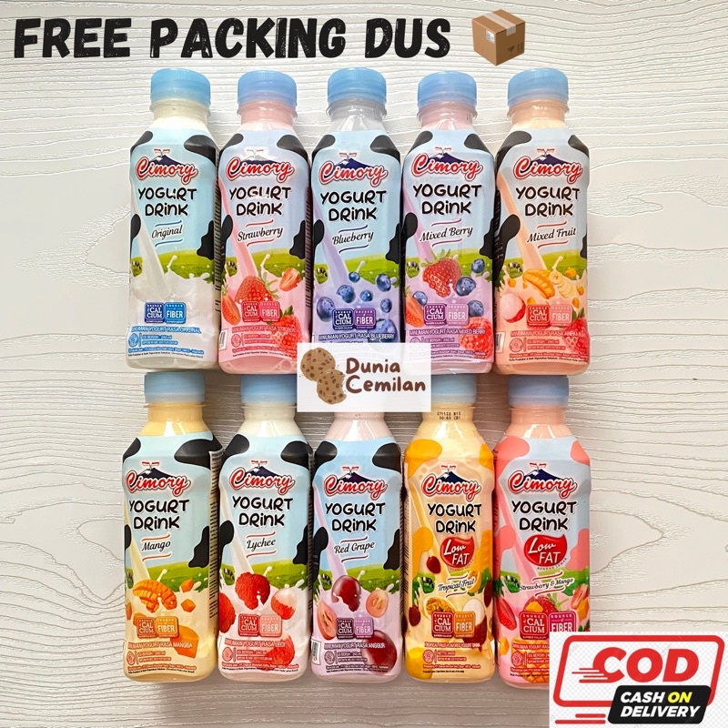 [TERMURAH!] Cimory Yoghurt Drink Botol 240ml - Minuman Yoghurt Enak Cimory