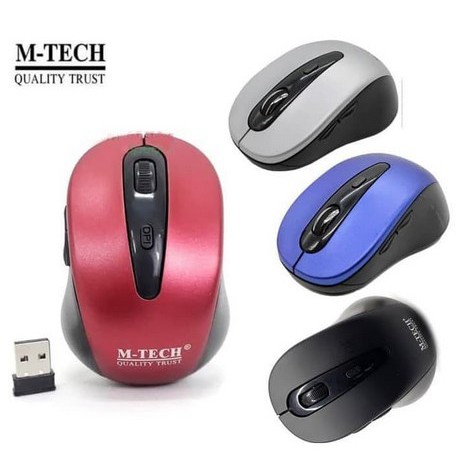 Mouse Wireless Mtech 2804 Mouse Werles Murah FREE Batre