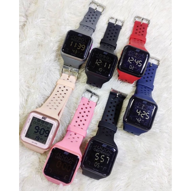 JAM TANGAN NIKE DIGITAL 7 WARNA