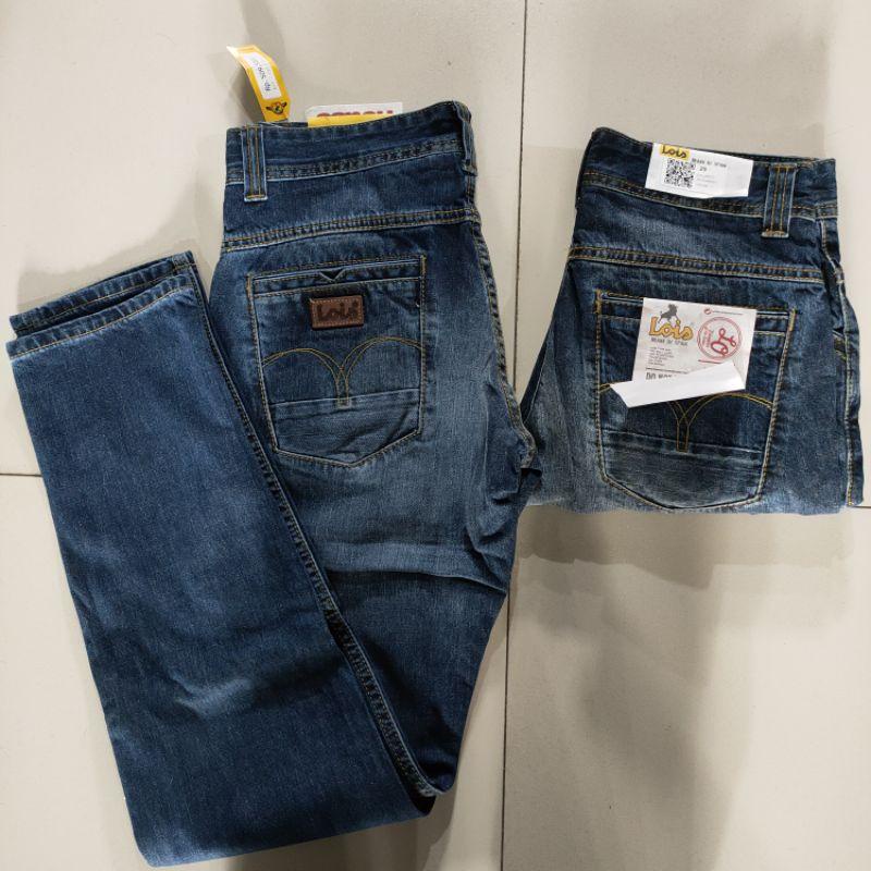 Celana Lois Original Slimfit Terbaru stretch selvedge