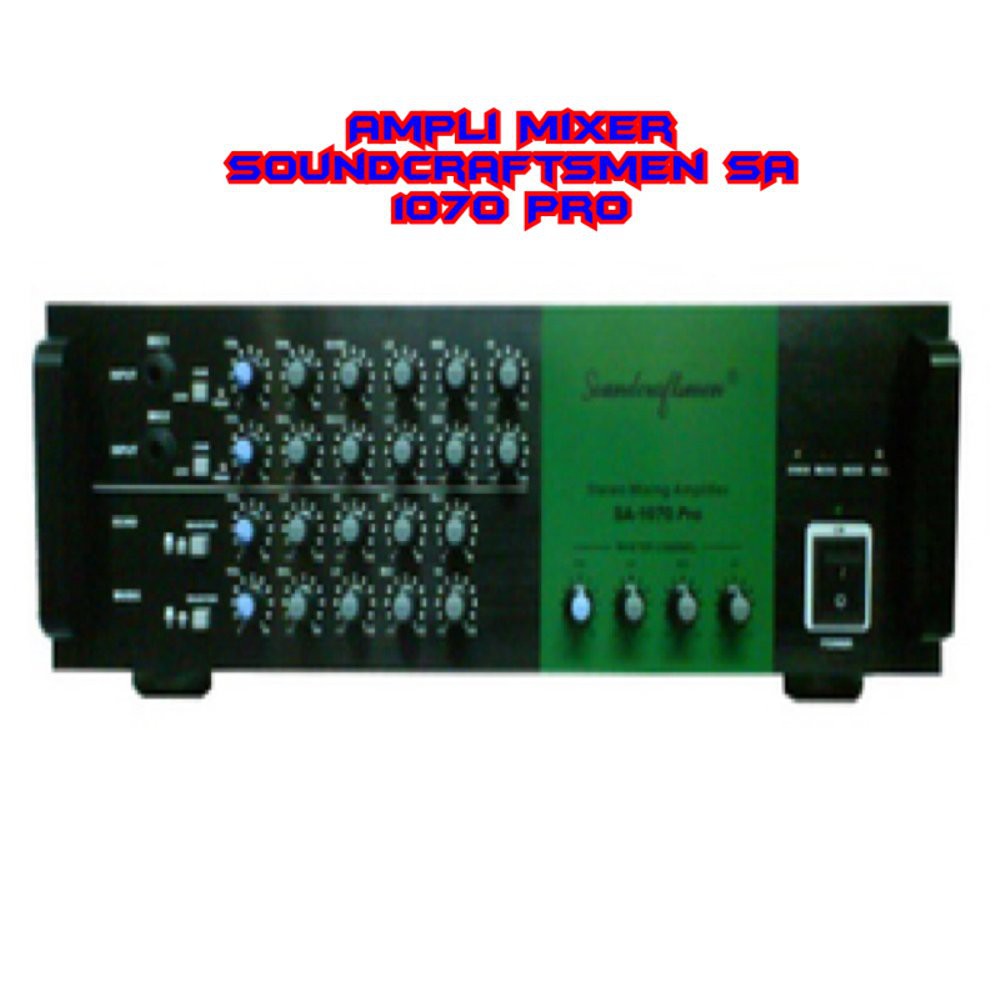 Murah  Ampli Mixer soundcraftsmen SA 1070 Pro