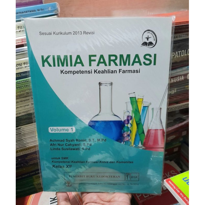 Jual Kimia Farmasi Untuk Smk Mak Kelas Volume Buku Asli Hvs