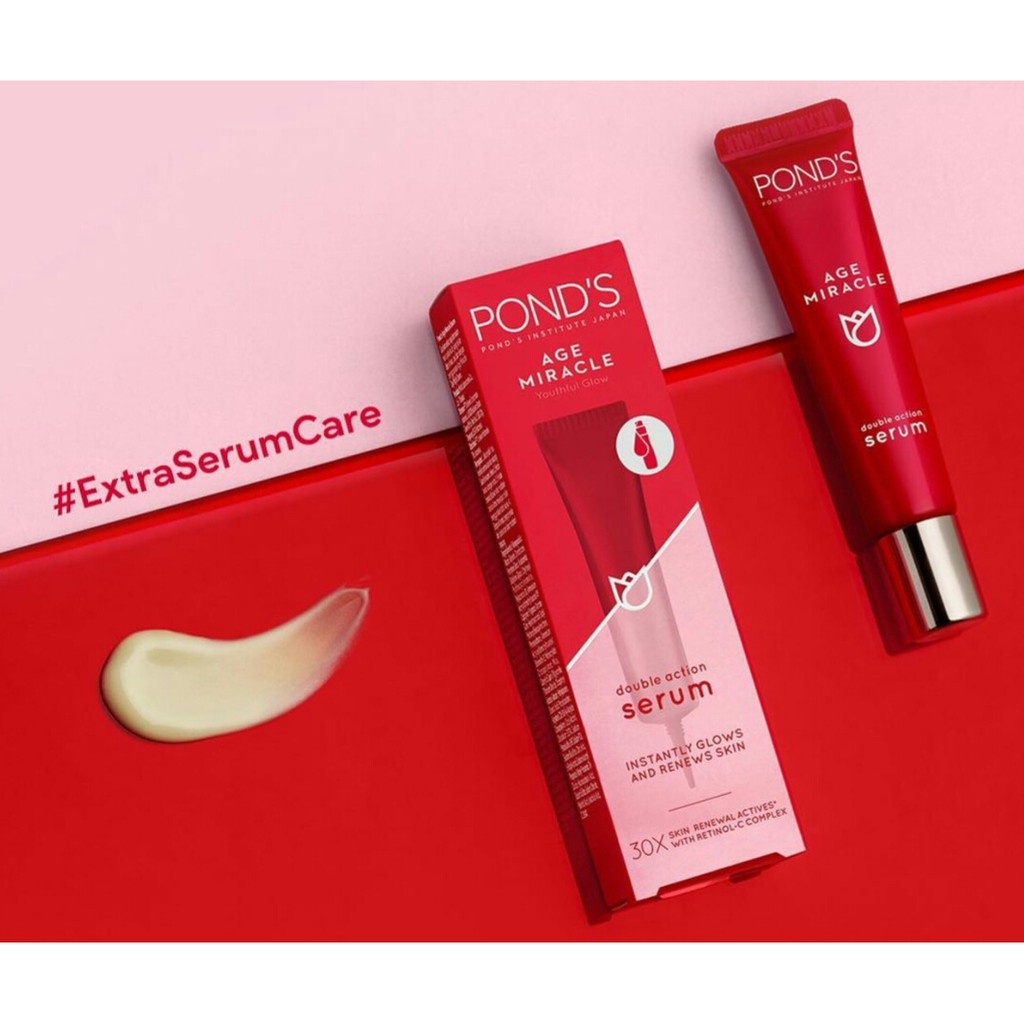 POND'S AGE MIRACLE DOUBLE ACTION SERUM 15ML