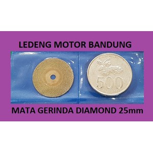 Mata Gerinda Diamond 25mm Mesin Bor Potong Mini Tuner Grinder Cutting