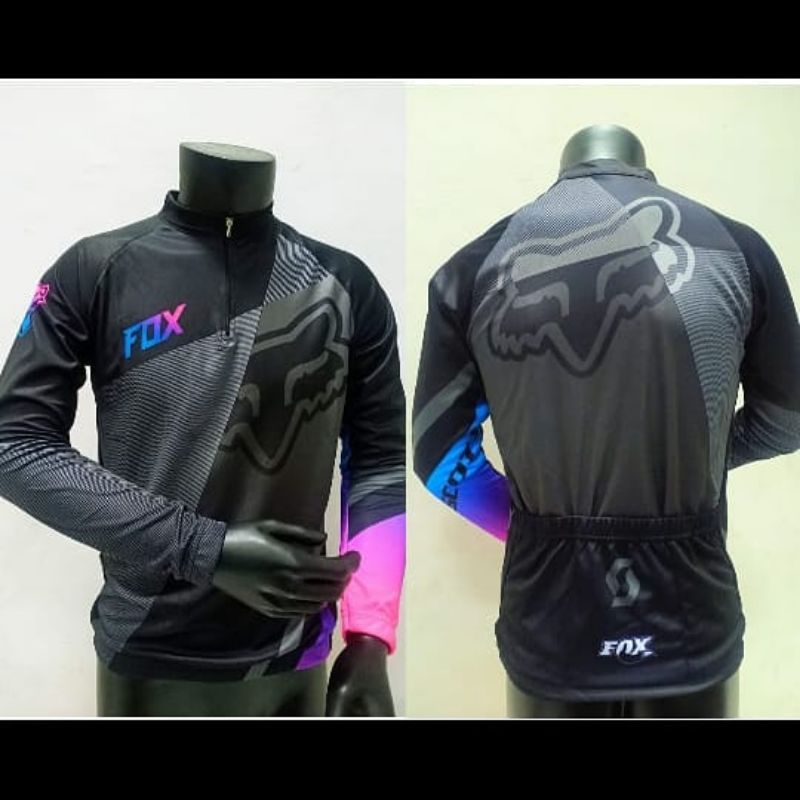 JERSEY SEPEDA LENGAN PANJANG / KAOS SEPEDA / KAOS BALAP