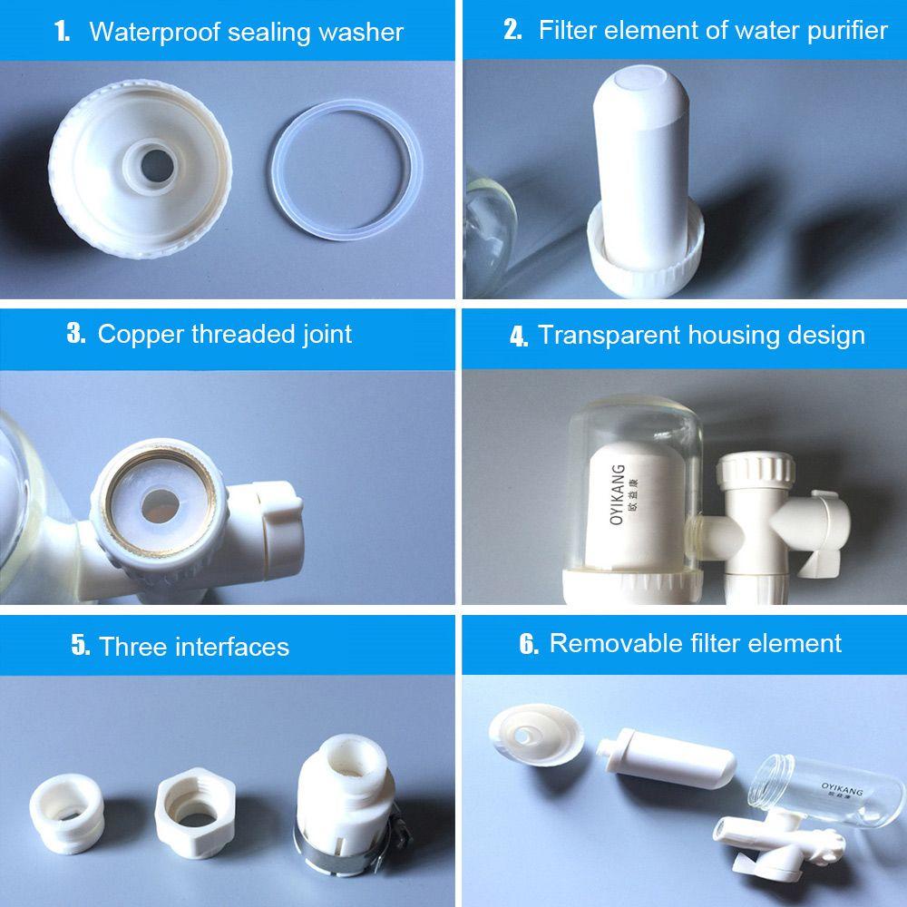 Preva Saringan Air Keran Filter Air Bisa Dicuci Faucet Slashproof Nozzle Water Faucet Sprayer