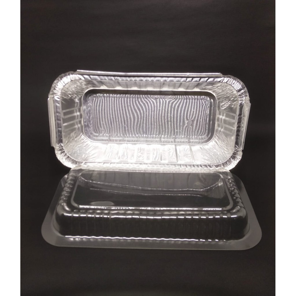 Alumunium Foil Tray BX1850 BX 1850 Tutup Mika isi 10pcs