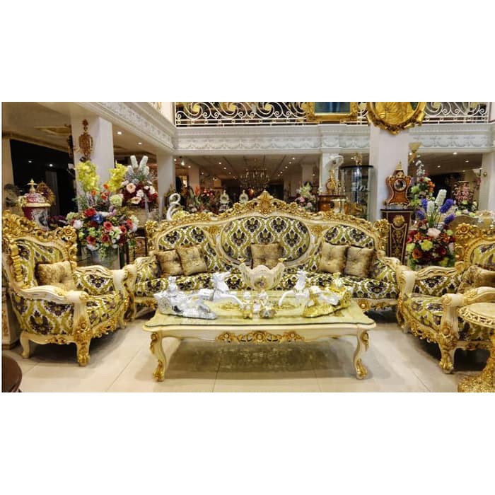 kursi sofa barcelona royal mewah ukir jati jepara berkualitas