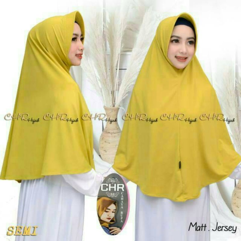 BERGO POLOS HIJAB POLOS UKURAN L by CHR ORI