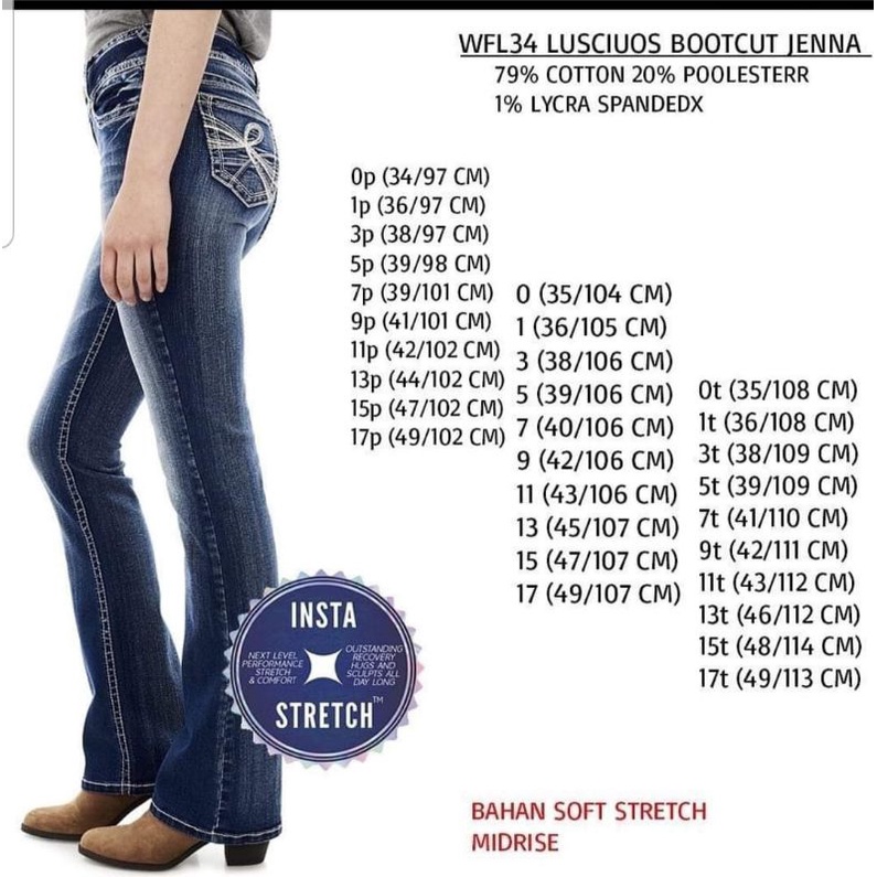 Celana Jeans Wanita Wallflower Copot Boot WfL34 Original Branded