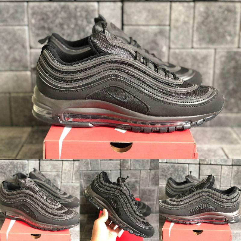 Sepatu Nike Air Max 97 Triple Black Premium Original Quality