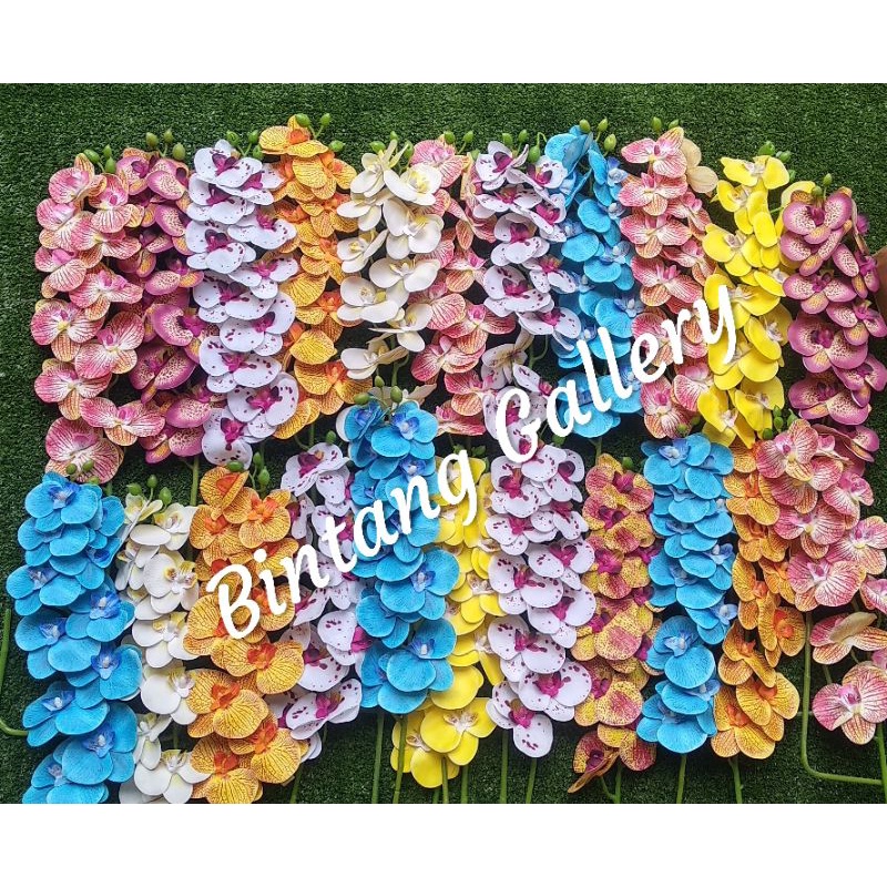 ANGGREK LATEX 11 KUNTUM DIAMETER 7 &amp; 8 CM