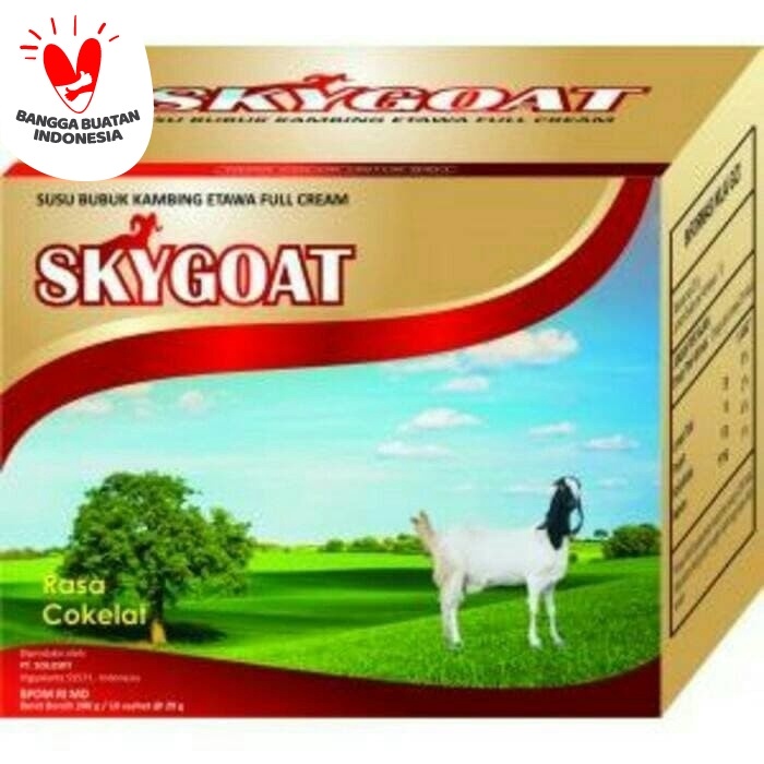 

Ee5F10 Skygoat Susu Kambing Etawa Bubuk Full Cream | Sky Goat Rasa Cokelat 6Gddv