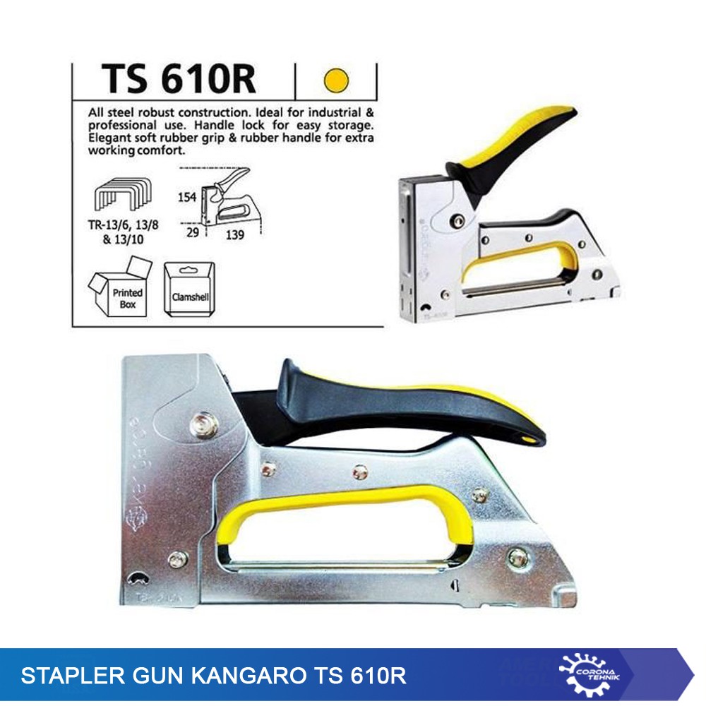 Stapler Gun Kangaro TS 610R