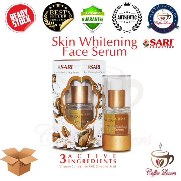 

SARI SKIN WHITENING FACE SERUM GOLD SERIES