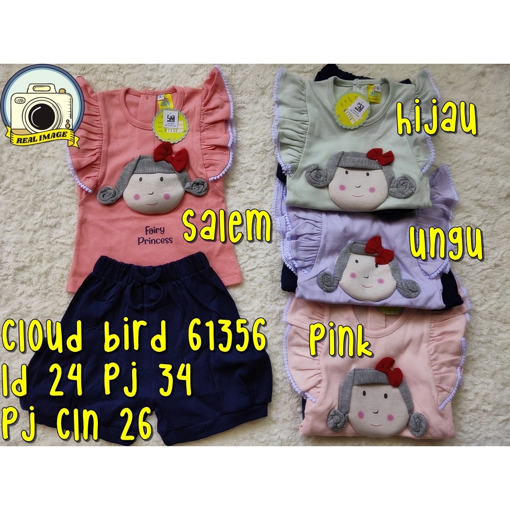 cloud bird 61356 setelan fairy princess anak bayi