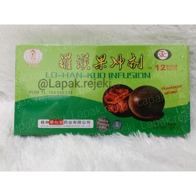 

Luo Han Kuo Infusion / Luo Han Guo Infusion isi 12pcs