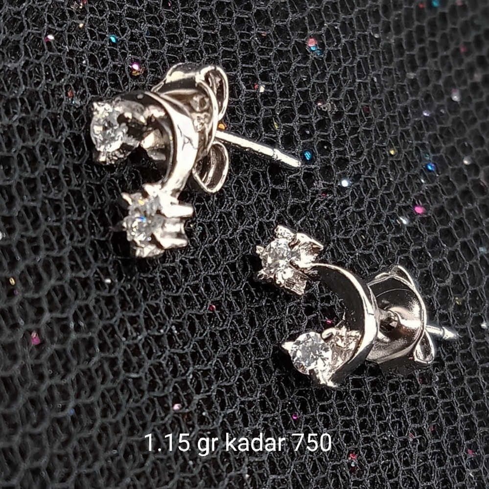 New Anting Emas 17 K - 1.15 gr Kadar 750 - 2843