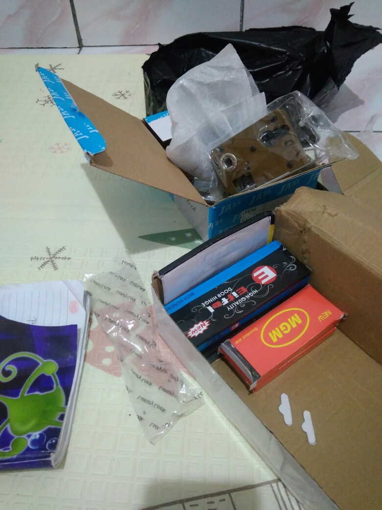 Kunci Pintu Besar Gagang Bulat Silinder Kumplit Set 25 Cm L Gagang L Handle Hawaii