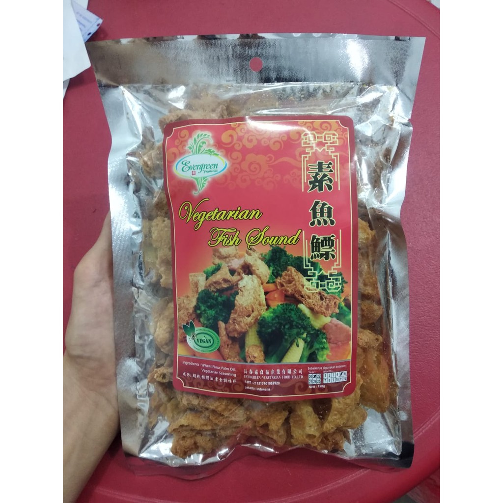 

Evergreen Fish Sound Vegan Su Yu Piao Yi Phio I Phiau Mirip Kikil 150g
