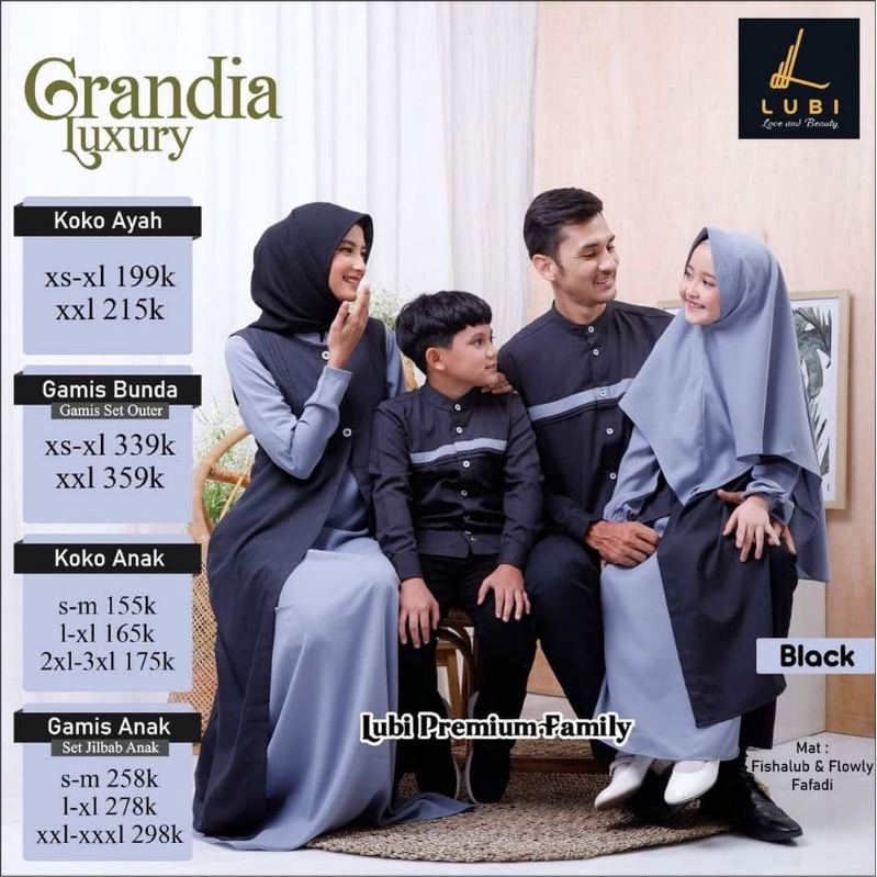 Lubi grandia luxury black