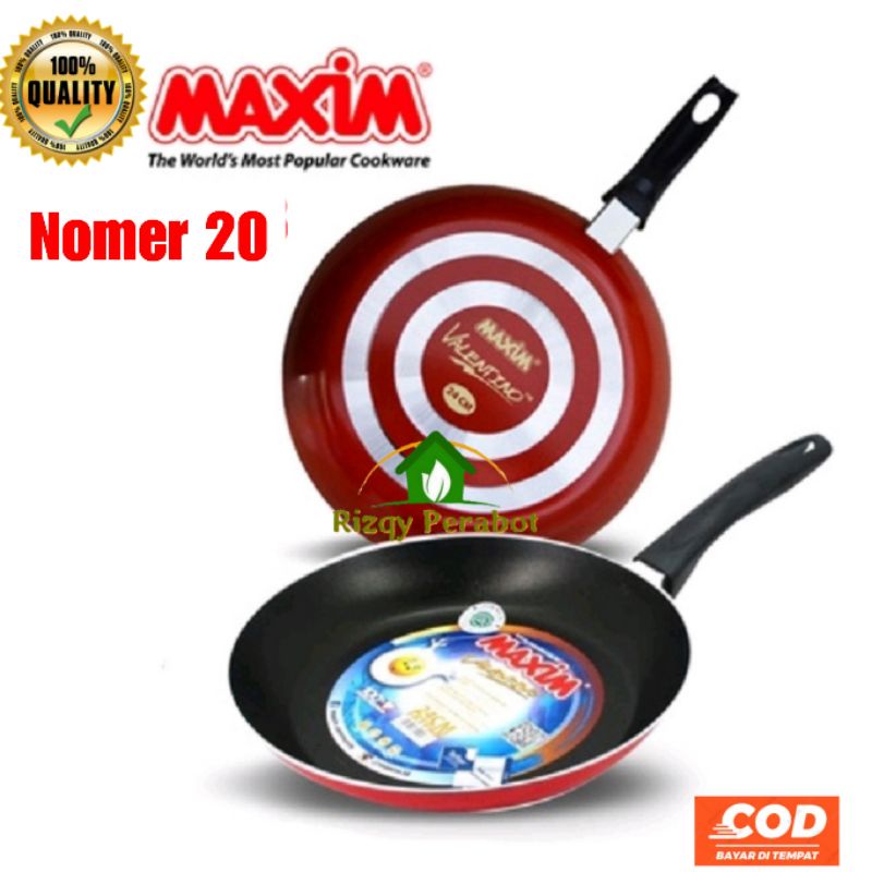 Teflon Maxim 20cm / Teflon Penggorengan Maxim Original