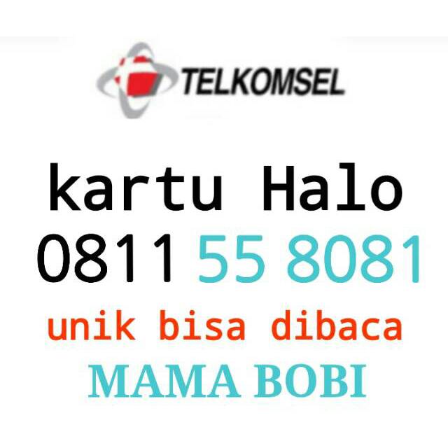 Mama Bobi Kartu Halo 10 Digit Angka Bisa Dibaca Shopee Indonesia