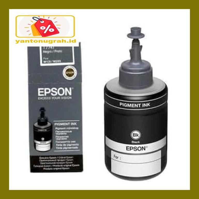

Pt740Dpp Tinta Epson 7741 Black Isi 140Ml Untuk M100/ M105/ M200/L605 Original Pt0P8D6M