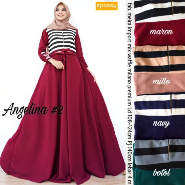 Gamis Keren Angelina Maxy