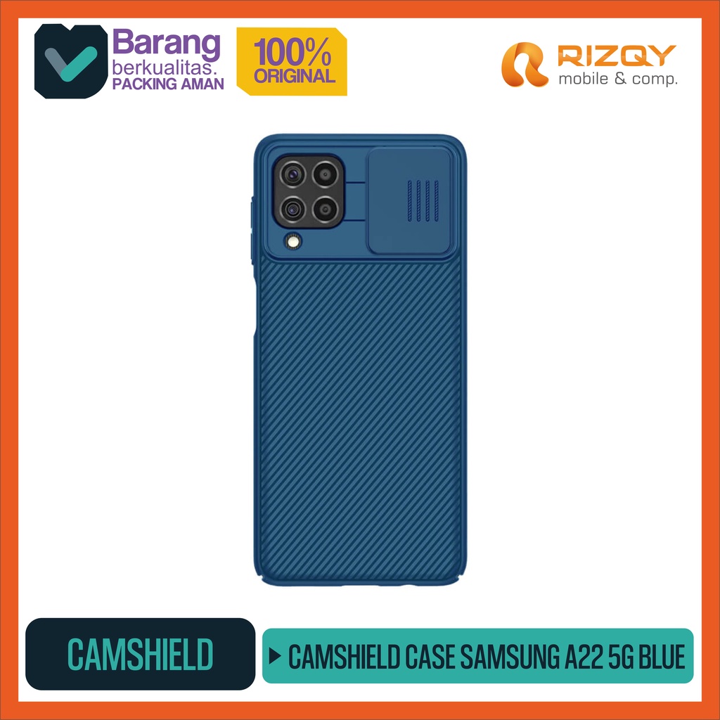 NILLKIN CAMSHIELD CASE SAMSUNG A22 5G BLUE
