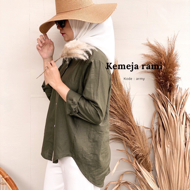 Floral.id Kemeja Rami