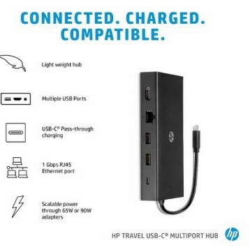 Docking Station HP Travel USB-C Multi Port Hub 1C1Y5AA Original