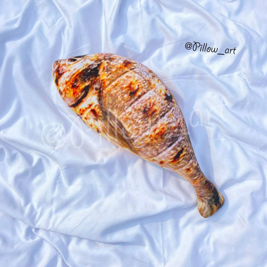 Pillowart - Bantal Boneka Ikan Bakar Size XL - ART052