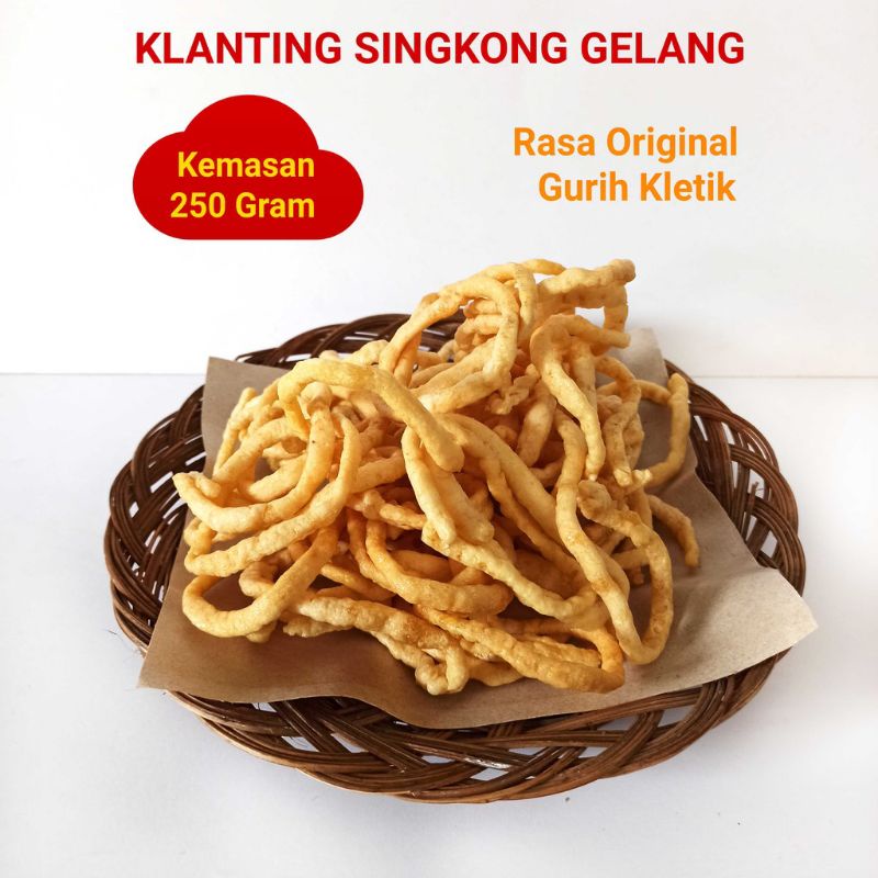 

LANTING SINGKONG GELANG | SLONDOK GELANG | KLANTING SINGKONG GELANG ORIGINAL | KLANTING BODIN GORENG | LANTING KHAS CILACAP | Kemasan 200 gram