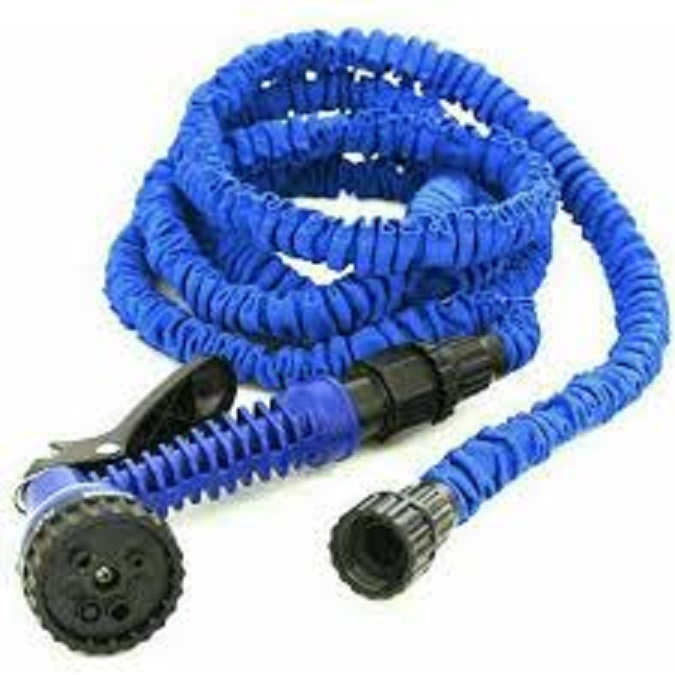 COD Semprotan Selang Fleksibel Elastis Magic Hose 15m - Selang Taman, Mobil, Rumah + SPRAY GUN