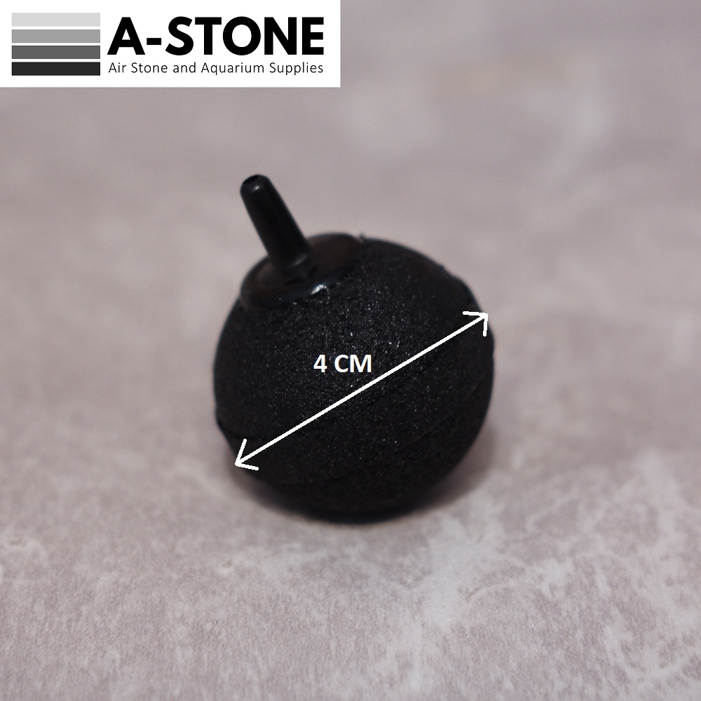 AIRSTONE BULAT 4 CM BATU UDARA GELEMBUNG AQUARIUM