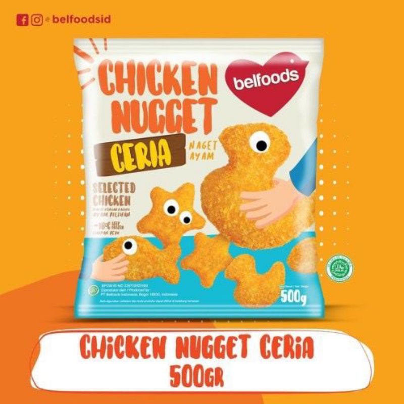

nugget ceria 500gr belfoods