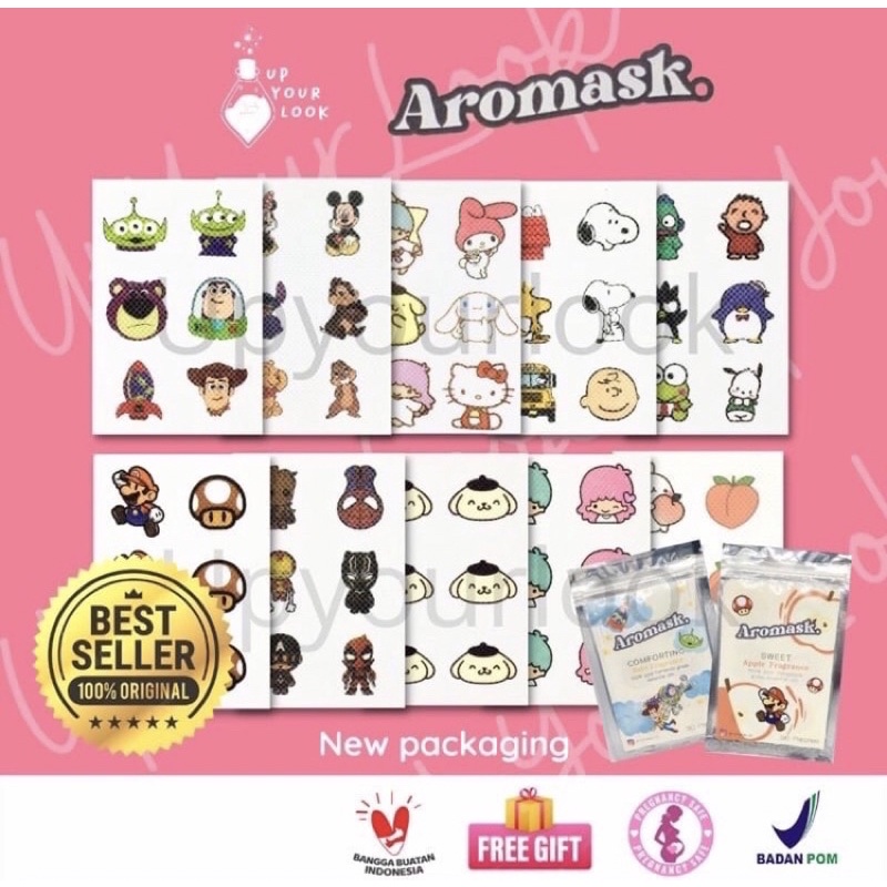 Sticker Masker Aroma Patch Aromask