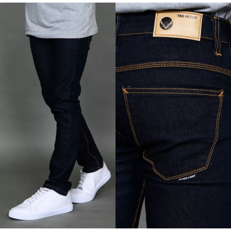 Celana Jeans Skiny Streetch Original Seven Denim - Celana Jeans Pria