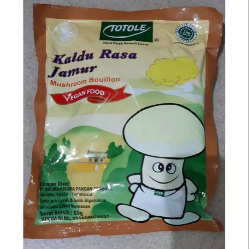 

totole kaldu rasa jamur alami