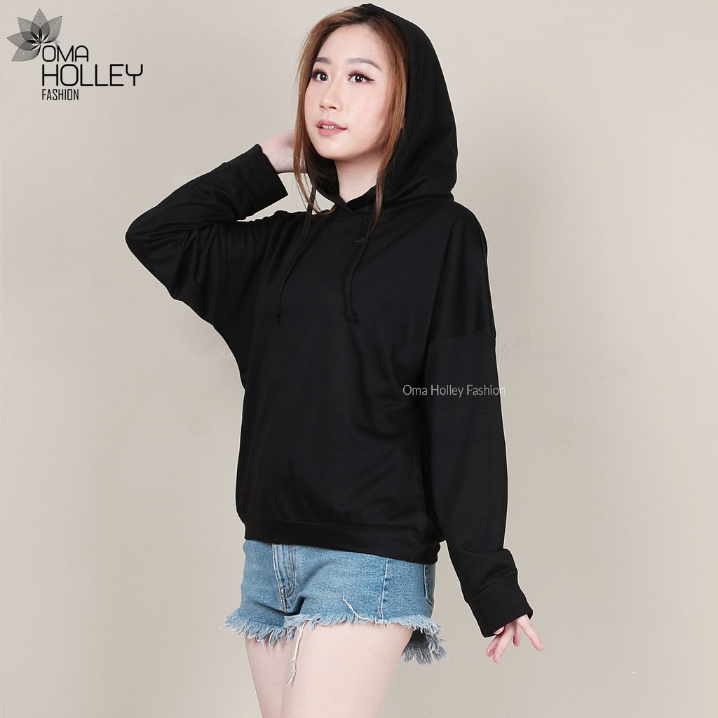 (COD) OH Fashion Casey Mizuki Hoodie Wanita Lengan Panjang #6102