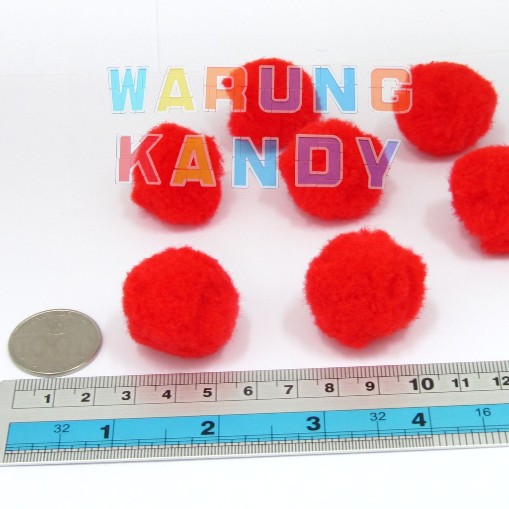 Pompom Polos 30mm PAK