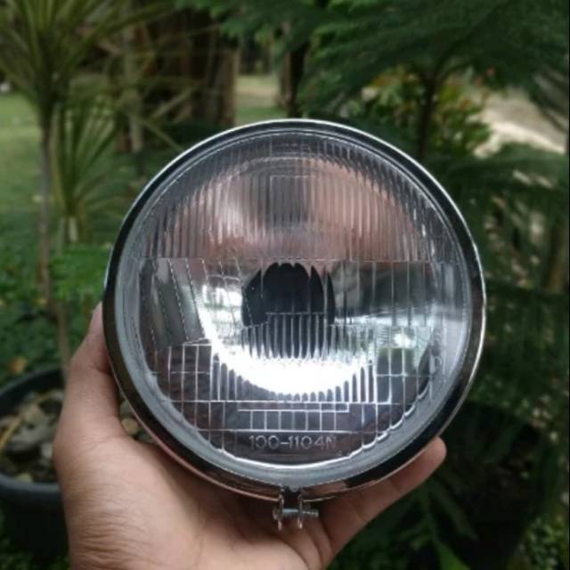 Lampu depan reflektor depo set batok l2g pres