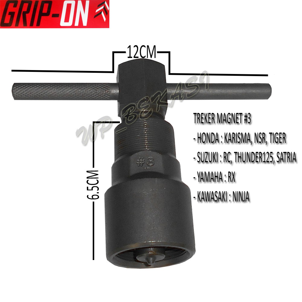 Grip On Magnet Puller Treker Magnet No 3 Ninja Satria Grip On Magnet Puller Treker Magnet No 3 Ninja Satria