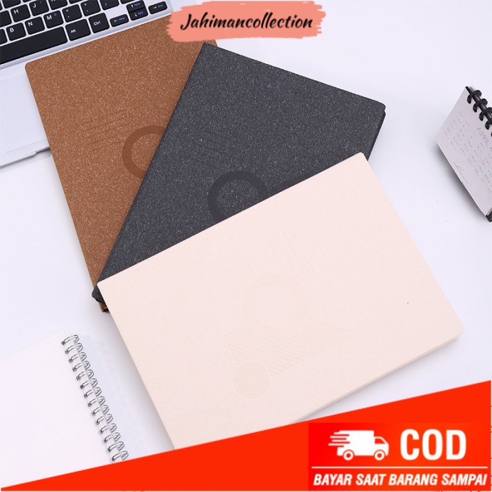 

✨ BISA COD ✨ Deli Hard Cover Notebook Ukuran 16K (290mm*210mm) isi 96 Lembar 3280
