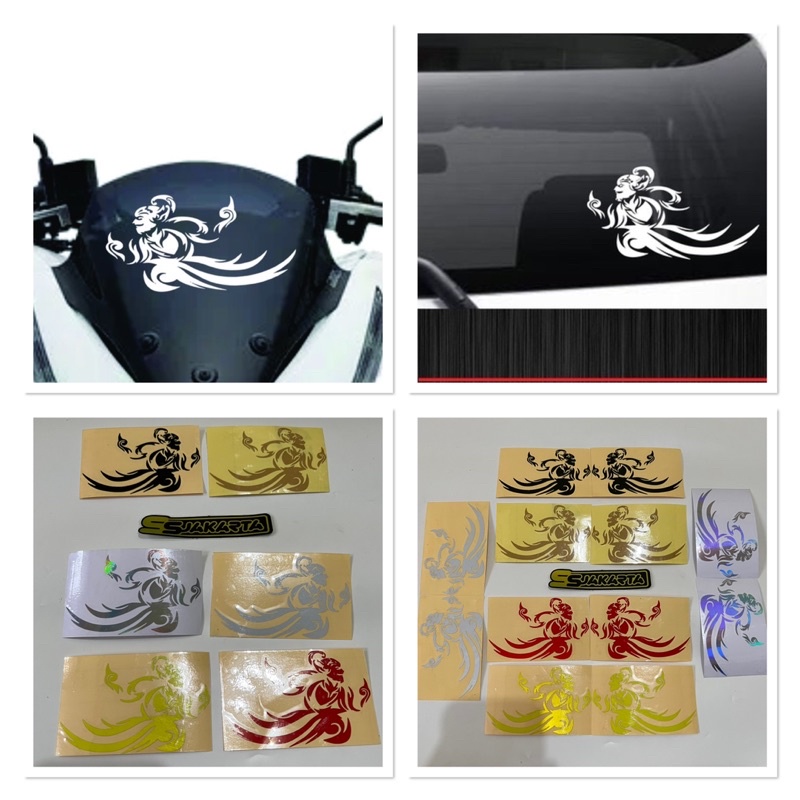 STIKER STICKER WAYANG PO HARYANTO CUTTING