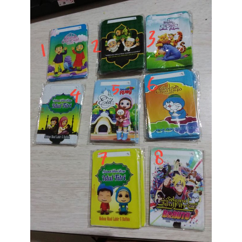 

( 10pc) Amplop ANGPAO lebaran Idul fitri MEDIUM 7x10 anna5758 random amplop kertas